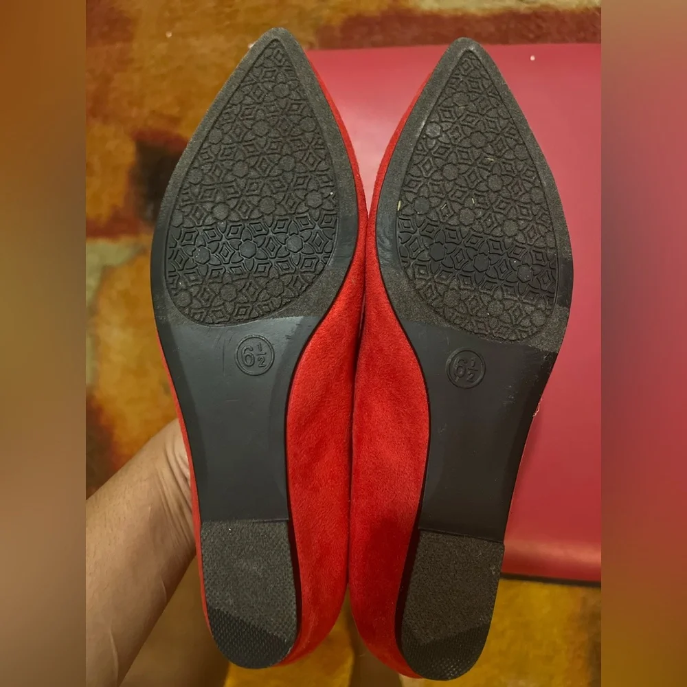 Merona red flats - Picture 3 of 4